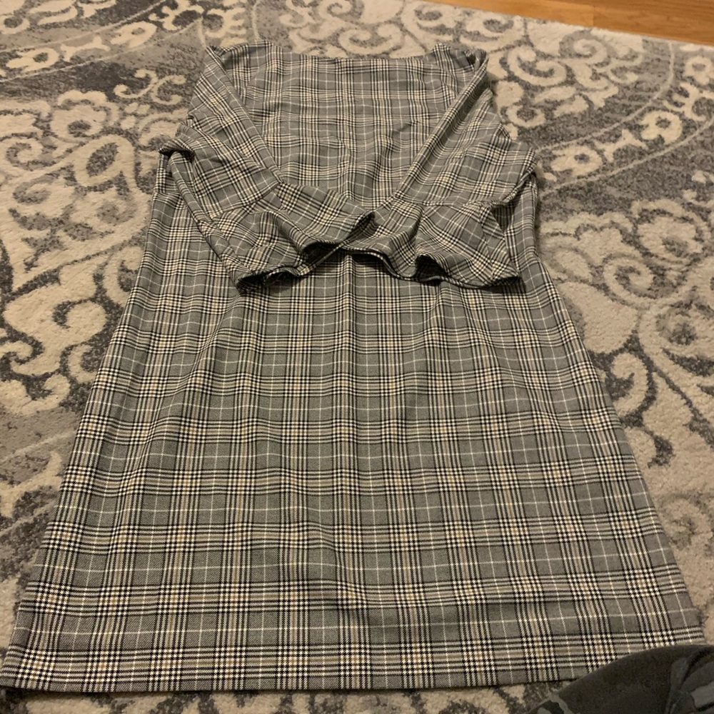 flannel dress